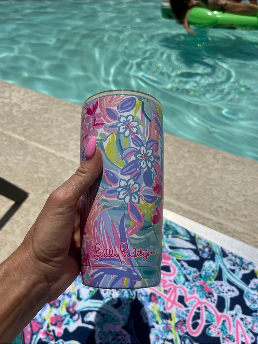 Lilly Pulitzer It Was All A Dream Insulted Tumbler